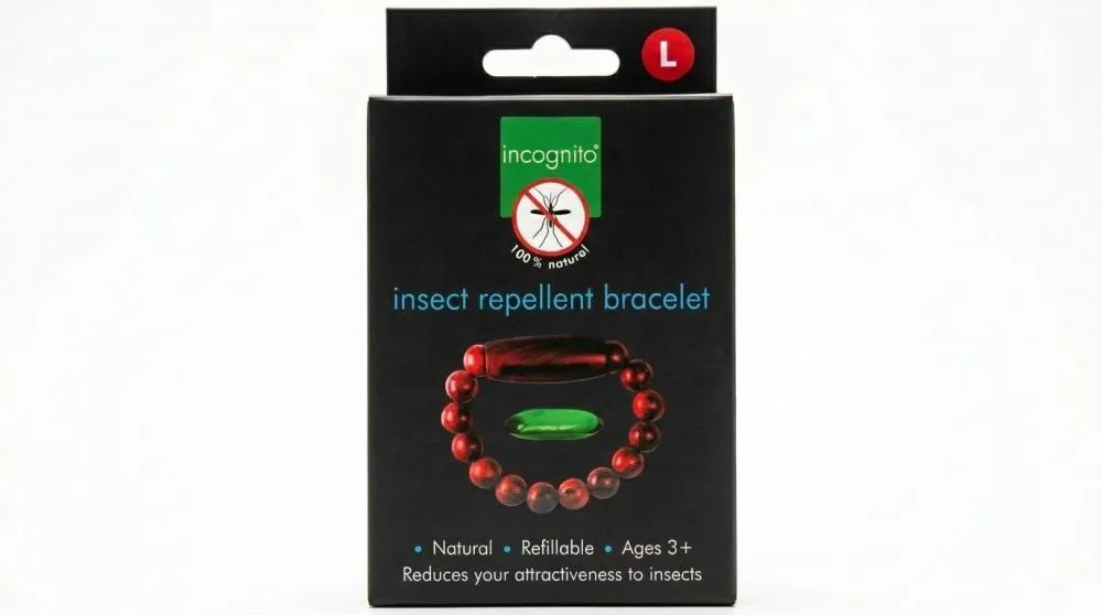 Incognito Wooden bracelet with capsule L