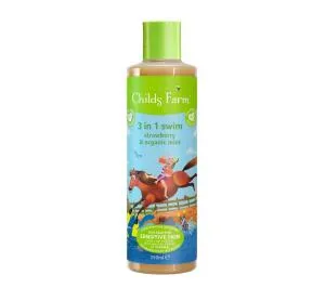 Childs Farm 3in1 Shower gel, shampoo and conditioner after swimming strawberry and mint 250 ml