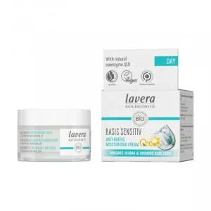 Lavera Basis Sensitiv Anti-Ageing Moisturizing Facial Cream with Q10 50ml