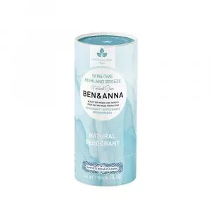 Ben & Anna Sensitive Solid Deodorant (40 g) - Mountain Breeze - without baking soda