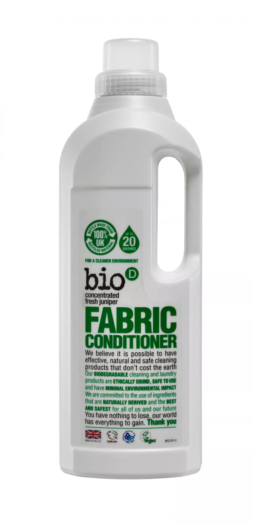 Bio-D Mild fabric softener with forest scent (1 L)