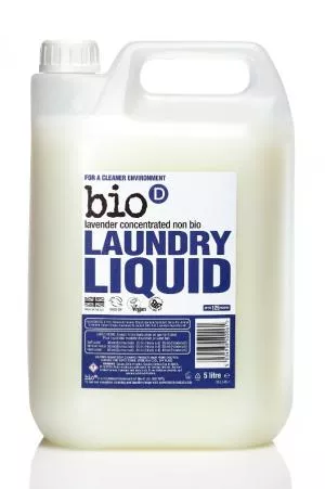 Bio-D Liquid laundry gel with lavender scent - canister (5 L)