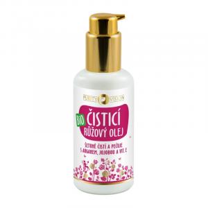 Organic Rose Cleansing Oil with Argan, Jojoba and Vit. E 100 ml