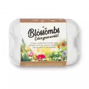 Blossombs Seed bombs - Egg gift box (6 pcs) - original and practical gift