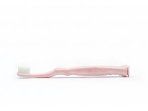 Children's toothbrush with silver - pink