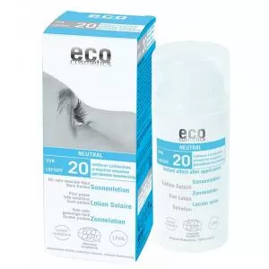Eco Cosmetics Neutral sunscreen without perfume SPF 20 BIO (100ml)