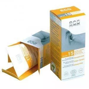 Eco Cosmetics Sunscreen SPF 15 BIO (75 ml) - 100% natural, with mineral filters