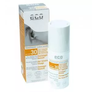 Eco Cosmetics Sunscreen Transparent Face Gel SPF 30 (30 ml)