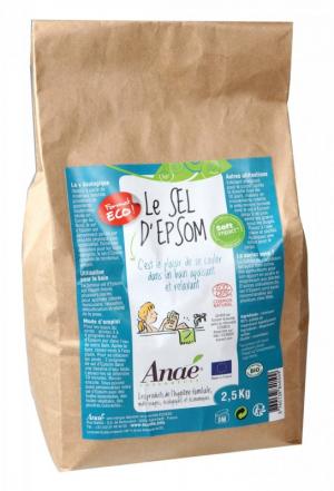 Anaé by Epsom salt (2.5 kg bag) - for bath, scrub and garden