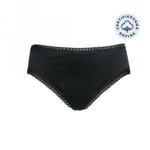 Anaé by Menstrual panties Panty for heavy menstruation - black L - made of certified organic cotton