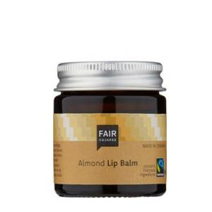 Lip balm with almonds (20 g) - in glass jar