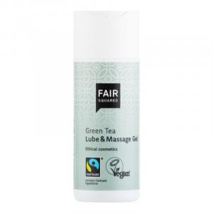 Lubricating and massage gel with green tea (150 ml) - vegan and fair trade