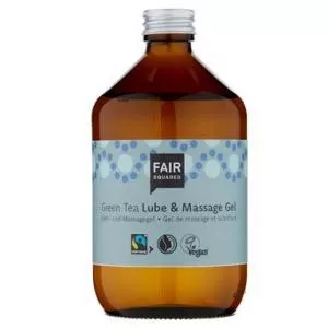 Fair Squared Lubricating and massage gel with green tea (500 ml) - vegan and fair trade