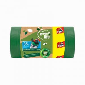 Trash bags Green Life Easy pack 25 μm - 35 l (22 pcs)