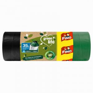 Green Life retractable garbage bags - 35 l (15 pcs)