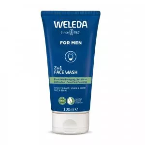 Weleda For Men 2in1 Cleansing Gel for face and beard