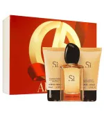 Sì gift set for women includes eau de parfum 50 ml + shower gel 50 ml + body lotion 50 ml 50 ml + sprchový gel 50 ml + tělové mléko 50 ml