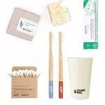 Hydrophil Bamboo toothbrush (medium) - blue - 100% renewable