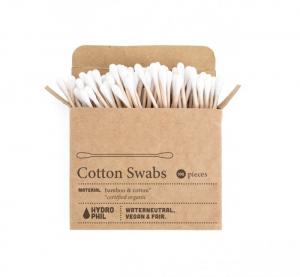 Ear cotton buds (100 pcs) - cotton and bamboo