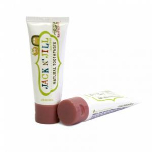 Children's toothpaste - raspberry BIO (50 g) - fluoride-free, with organic calendula extract