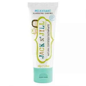 Jack n Jill Children's toothpaste - Milkshake (50 g) - fluoride-free, with organic calendula extract