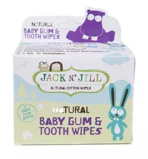 Jack n Jill Children's wet wipes for gums and teeth (25 pcs)