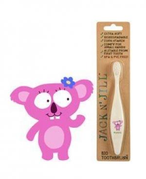 Children's toothbrush Koala - made of cornstarch