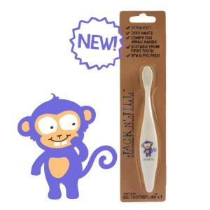 Children's toothbrush Monkey - made from cornstarch