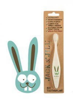 Children's toothbrush Bunny - made from cornstarch