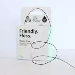 Jack n Jill NFco. Friendly Floss (25 m) - with mint and activated charcoal