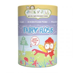 Floss for children Fairy Floss (30 pcs) - with giraffe-shaped handle