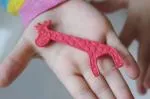 Jack n Jill Floss for children Fairy Floss (30 pcs) - with giraffe-shaped handle