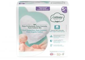 Disposable baby diapers made of bio-cotton 11-25 kg