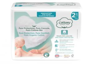 Disposable baby diapers made of bio-cotton 3-6 kg