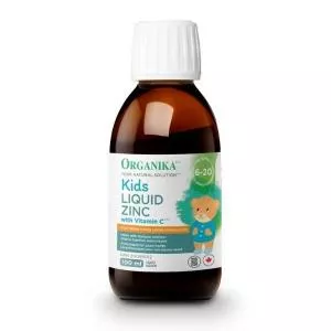 Organika Kids Liquid Zinc with Vitamin C for children, 100 ml