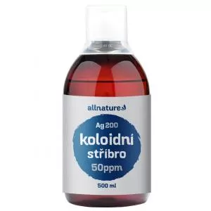 Allnature Colloidal silver Ag200 - 50 ppm 500 ml