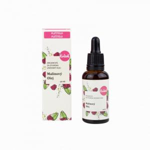 Raspberry facial oil unrefined BIO (30 ml) - with light raspberry scent