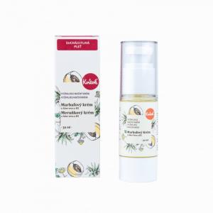 Apricot night cream for sensitive skin (30 ml) - with provitamin b5