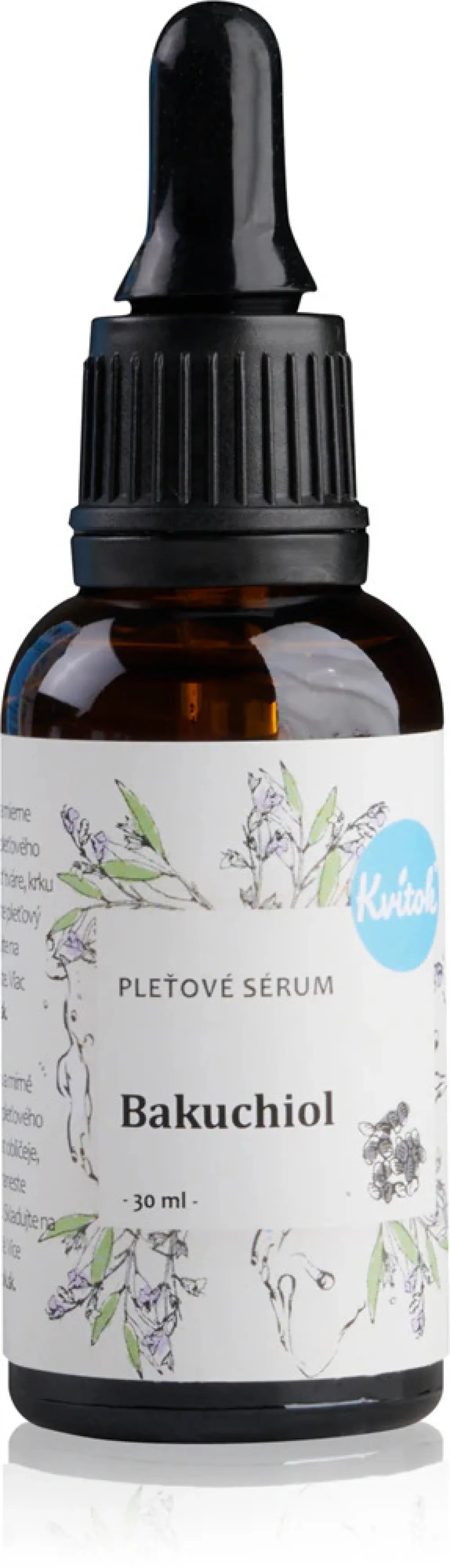 Kvitok Facial serum - Bakuchiol (10 ml) - reduces fine lines