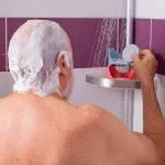 Lamazuna Stiff shampoo for grey hair - indigo (70 g)
