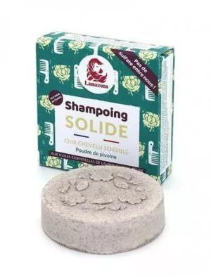 Lamazuna Rigid anti-dandruff shampoo - peony (70 g)
