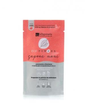 Gentle nourishing hand soap powder - grapefruit and almond (25 g)