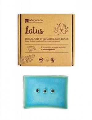 Ceramic soap dish Lotus