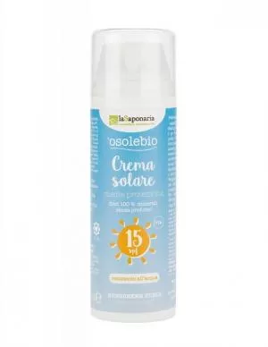 laSaponaria Sunscreen SPF 15 BIO (125 ml) - for an even tan