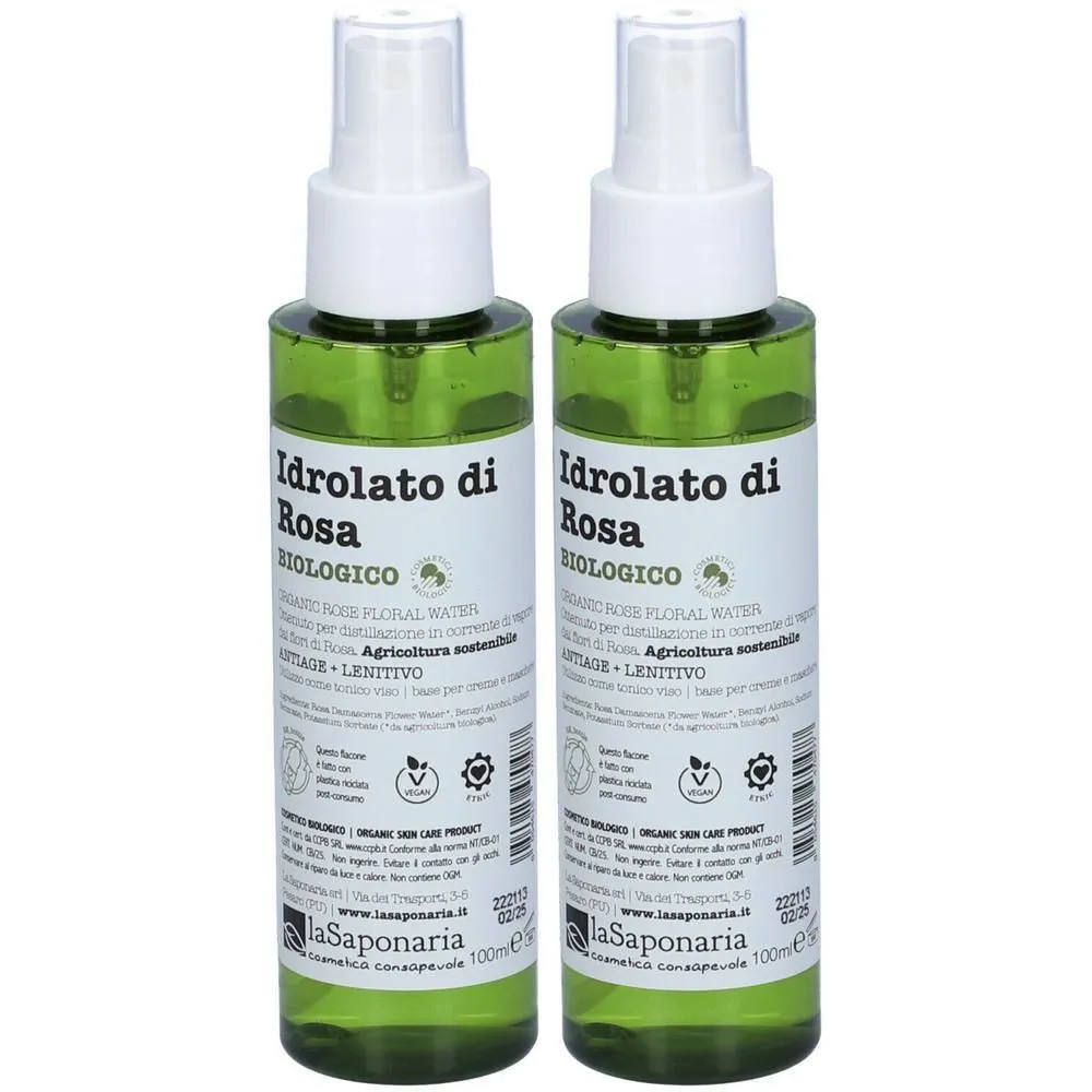 laSaponaria Rose flower water BIO (100 ml)