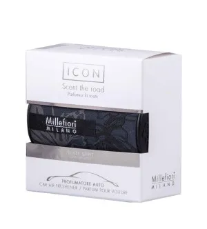 Millefiori Icon Textile Floral Silver Spirit car fragrance