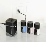 Moveo Mini compact fragrance diffuser black Millefiori Moveo Mini kompaktní vonný difuzér černý