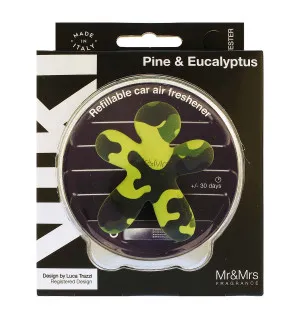 Mr&Mrs Fragrance Niki Pine & Eucalyptus Car Fragrance