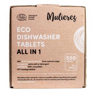 Dishwasher tablets - all in one BIO (550 pcs) - with ecocert certification