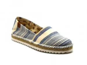 Perky Natural Denim Platform Espadrille